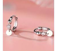 TEMU 2 Piezas MUOTI Aretes Redondos para Mujer - Hipoaergénicos, Minimalistas, Ideales para Uso Diario, , Fiestas, Regalo de San Valentín, Piel , Elegantes para , Graduaciones y Ocasiones Especiales