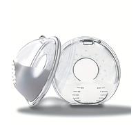 TEMU 2 piezas/paquete Colector de Leche Materna de Silicona con Soporte y Báscula, Concha , de Reutilizable, Taza de , Ahorrador de Leche Portátil para Viajes 2 oz/60 ml