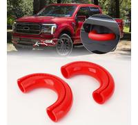 TEMU 2 piezas para 2004-2024 para for ford , cubierta para gancho de remolque frontal, , accesorios para gancho de remolque, cubierta de modificación, duradera y práctica.