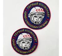 TEMU 2 Piezas Producto Parche Astronauta DIY para Ropa con Bordado, Patrones de Parche, Calcomanía de Intercambio