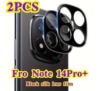 TEMU 2 Piezas Protector de Cámara para Teléfono , Acabado Mate Único, Compatible con Redmi Note 14 Pro+, Antideslizante, Resistente a Dactilares, Ultra Delgado y Estilo Moderno