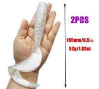 TEMU 2 Piezas Señuelos de Pesca 165mm/6.5in/52g Artificial de Equipo de Pesca