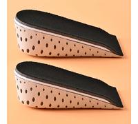 TEMU 2 plantillas para aumentar , media plantilla de suelo , plantillas transpirables, ligeras y cómodas que absorben el , capa de látex, plantillas invisibles para aumentar .