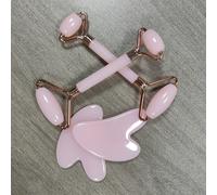 TEMU 2 Sets de 4 piezas de Rodillo de , Masajeador Facial de y Herramienta de Corporal, Barra de Belleza Facial Artificial de Jade de , Masajeador Manual, 4 Uso Estacional