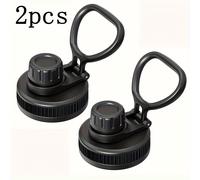 TEMU 2 Tapas de Ancha, Adecuadas para Botellas Deportivas de 12, 16 y - Recambios para Vasos