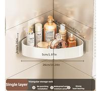 TEMU 2 tipos de estantes para ducha montados en la pared a prueba de con ganchos para toallas, organizador espacioso y para champú, jabón y accesorios, ideal para baños, cocinas o dormitorios