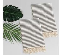 TEMU 2 Toallas de Playa y Piscina Turcas, Absorbentes, Secado Rápido, Ligeras y Extra Grandes 71x39 Pulgadas, Premium 100% Súper , Toalla de Viaje para Accesorios de Playa