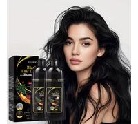 TEMU 2 unidades de Champú , Fórmula Herbal , Champú para Tinte y Alisado Rápido, y No Irritante, Hidrata el Cabello, Adecuado para Todo Tipo de Cabello, Unisex, Tinte de Larga Duración