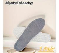 TEMU 2 unidades de plantillas de invierno cálidas y acolchadas para mujeres y hombres, plantillas térmicas gruesas para zapatos deportivos, suaves y para botas de nieve