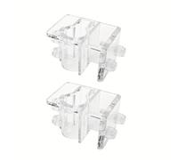 TEMU 2 unidades de soporte de tubo de acrílico para acuario, ajustable para gestión de manguera de bomba de dosificación