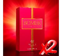 TEMU 2 Unidades Eau de Toilette BOMBE Mujer Spray 100 ml Floral con y Pachulí