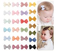 TEMU 20/25pcs para el Cabello de Niñas en , de Cinta de 2'', Pinzas para el Cabello de , Barrettes para Niñas Pequeñas y Niños