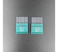 TEMU 20 agujas para máquina de coser Dpx5 en tamaños 90/14, 100/16, 110/18 y 125/20, aptas para máquinas de aguja Bartack, para aplicaciones industriales y domésticas.