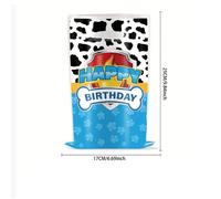 TEMU 20 bolsas de regalo de Paw Patrol, bonitas y divertidas bolsas de tela, bolsas de dulces para decoración de fiestas de dibujos animados, universales para , Navidad, Halloween