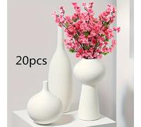 TEMU 20 de Artificiales Rosadas, Perfectos para Decoraciones de , Ideales para Jardines, Patios, Hoteles y Espacios al , Perfectos para y Verano, Día de San Valentín, Pascua, Día de