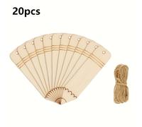 TEMU 20 Decoraciones de Papel de Madera con de , Fáciles de Escribir, Ideales para , , Día del Maestro, Pascua y Decoraciones para Fiestas de Navidad