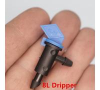 TEMU 20 piezas de Ajustables para Riego por Goteo - 3 Tamaños (1G, 2G, 4G) para un Riego Eficiente de Jardines y Granjas, Plástico Duradero