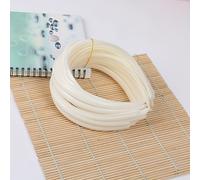 TEMU 20 Piezas de Aros para Cabello de Plástico Sólido, Ideales para Trenzado Manual