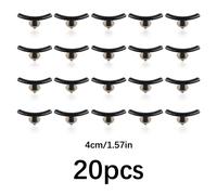 TEMU 20 piezas de labios y cejas sonrientes para accesorios de muñecas, ojos y bocas de seguridad para manualidades, fabricación de juguetes, suministros para manualidades
