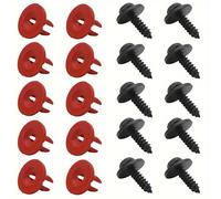 TEMU 20 piezas de Tornillos para Cubierta Inferior del Motor para Volvo V50 C30, Jaguar y Ford Focus II 04-11 03, Mk3 00-07