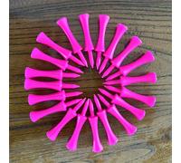 TEMU 20 Piezas Juego de Soportes para Tees de Deportivos 57mm, Soportes de Plástico Reutilizables, Paquete al por Mayor, Tees Estilo Ajustables , Profesionales, Ideales para Golfistas