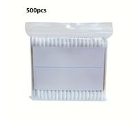 TEMU 200/500 piezas de palitos de bambú con puntas dobles | Diseñados con cabezas redondas dobles para limpiar la piel, y limpieza de oídos