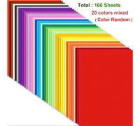 TEMU 200 hojas de papel A4 colores diferentes, ideal para a color, impresión y de origami colorido. El papel tiene un acabado .