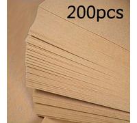 TEMU 200 Hojas de Papel de Cáñamo Vintage a , para Proyectos DIY. Diseño de Natural, Ideal para Caligrafía, con Similar al Papel de Arroz Tradicional