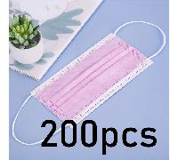 TEMU 200 Mascarillas para Adultos - Mascarillas Suaves y Transpirables con Elásticos, para Oficina, Viajes o Hogar - Uso Personal o - Paquete de (200 Unidades), Diseño Elegante, Material Duradero