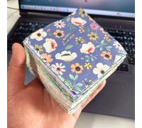 TEMU 200 piezas de cuadrados de tela en varios , que miden 3.9 .9 pulgadas, perfectos para coser, acolchar y crear juguetes con diseños aleatorios.