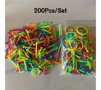 TEMU 200 Piezas de Palitos Plásticos Multicolor - Juguete Educativo para Foco y , Regalo Ideal para o Infantiles