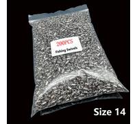 TEMU 200 piezas por bolsa de eslabones giratorios con rodamiento de resistencia, conectores para equipo de pesca