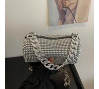 TEMU 2024 Nueva Bolsa de Moda de Lujo con Pedrería, Bolso Bandolera Versátil para Mujer, Bolso de con Cadena de Moda, Bolso Pequeño para Fiestas, Bolso de para Mujer