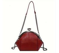 TEMU 2024 /Verano Color Sólido Bolsa de Concha, Gran Capacidad Bolsa de , Elegante Cadena Bolsa de Teléfono Cruzada de .