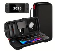TEMU 2025 Bolsa de Almacenamiento para Consola Switch 2ª Generación NS2 - Estuche EVA Portátil Accesorio