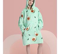 TEMU 2025 Estilo Transfronterizo - Tela Ignífuga - Estampado de - Niños/Niñas - Altura Recomendada 120cm-140cm - Bata Larga con Capucha y Bolsillo para - Regalo de Bautismo