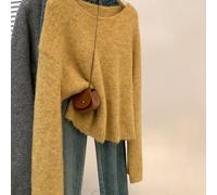 TEMU 2025 Suéter Corto Casual y Versátil de Navidad para Mujer, Capa Base para Otoño e Invierno