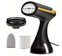 TEMU 2025 Vaporizador de Ropa Portátil para Prendas, Trajes, Cortas, Vestidos, Edredones y Más, Eliminador de Arrugas, Portátil para Hogar, , Accesorios: Taza de Agua, Tabla de Planchar y Cepillo