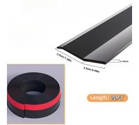 TEMU 20ft Sello de Puerta de Garaje , Sellos Superior y Lateral con Adhesivo, Tornillos y Tapas para Tornillos, Sello Universal de Vinilo para Puertas de Garaje