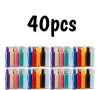 TEMU 20pcs/40pcs Mini Velas Mágicas Cortas de 2 Pulgadas, Velas Cónicas para Rituales, , Decoración, Multicolores, Mini Velas Sin para Campanas, Wicca, Altar, Magia, Suministros de Brujería