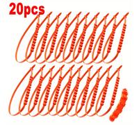 TEMU 20pcs Cadenas para Neumáticos de Coche Invierno Antideslizantes para Nieve Cables de para Neumáticos Accesorios de Emergencia para Neumáticos de Nieve al