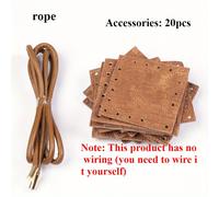 TEMU 21 piezas/juego de 2,87 pulgadas de piel sintética perforada original. Ideal para amantes del bricolaje! Amigable para principiantes. Desbloquea tu , haz tus propias carteras