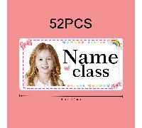 TEMU 24/52pcs Stickers Personalizadas de , tu y Texto, Decoración Mágica para Agendas, Botellas y Laptops