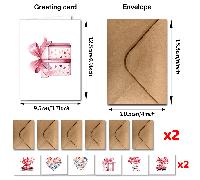 TEMU 24 piezas de Conjunto de tarjetas de San Valentín con sobres, Notas de amor de acuarela románticas y tarjetas de agradecimiento, para esposo, , novio, novia, boda, , aniversario,