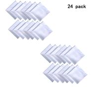 TEMU 24pcs Pañuelos Cuadrados Blancos 25x25cm - Suaves y Absorbentes para Pintura, Tie-Dye, Artesanías, Gimnasio & Viaje - a /Limpieza , Toallas de , Suministros para Manualidades, Diseño Liso