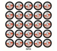 TEMU 25/50-Pack, Discos Metálicos Ultra de 1.2mm, Ruedas de Esmerilado 75x10mm para Acero Inoxidable/Hierro Fundido con Revestimiento Industrial Resistente al a Velocidad