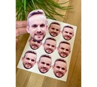 TEMU 25/50 uds. de pegatinas personalizadas de , pegatinas de personalizadas, pegatinas divertidas de para fiestas de solteros y celebraciones de , con diseños de dibujos animados y de de mascotas