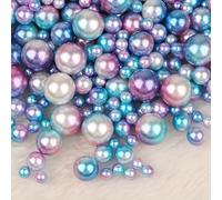 TEMU 250 cuentas de resina surtidos sin agujeros, que van desde 4 mm, perfectas para crear tus propias manualidades de joyería