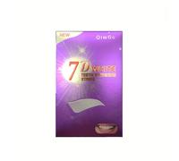 TEMU 28 piezas/14 7D Cinta de dientes - Sin parabenos, uso diario y de viaje, parches para dientes blancos naturales beige, fácil aplicación, de los dientes, empaque elegante, material sin parabenos