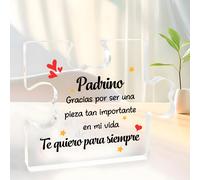 TEMU 2D , 1 Pieza Regalo de Navidad Regalo de Bautizo Rompecabezas Acrílico Decoración Regalo de Regalo de Bautizo Regalo de de Regalo de